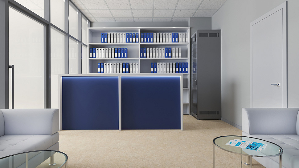 Наше портфолио - 3D-визуализация приёмной