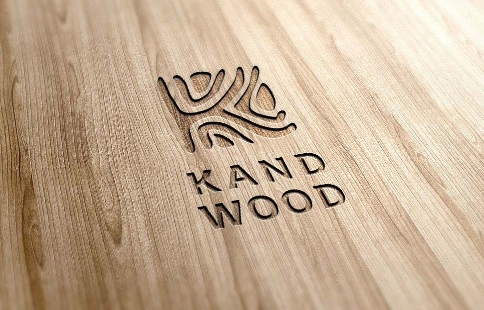 Наше портфолио - Логотип и фирменный стиль для &quot;Kand wood&quot;