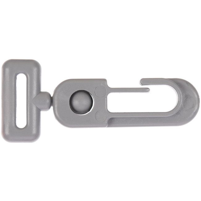 Застежка-карабин Carabine, S, серый