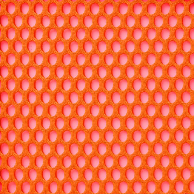 Заготовка из крупной сетки Rete, M, оранжевый неон