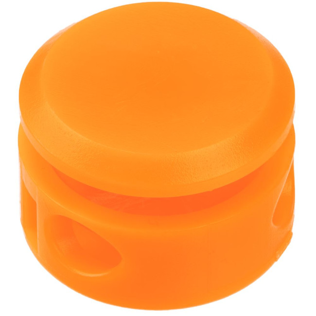 Двойной фиксатор для шнура Brogy, оранжевый неон