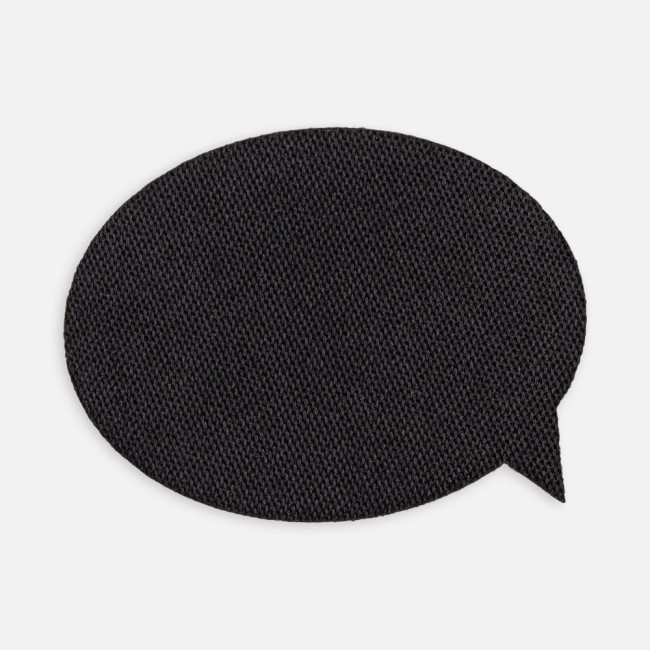 Наклейка тканевая Lunga Bubble, M, черная