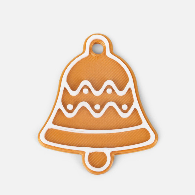Мини-подвеска «Пряник», 3D-печать на заказ, колокольчик