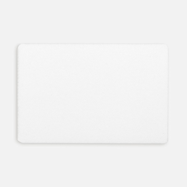 Наклейка тканевая Lunga, L, белая