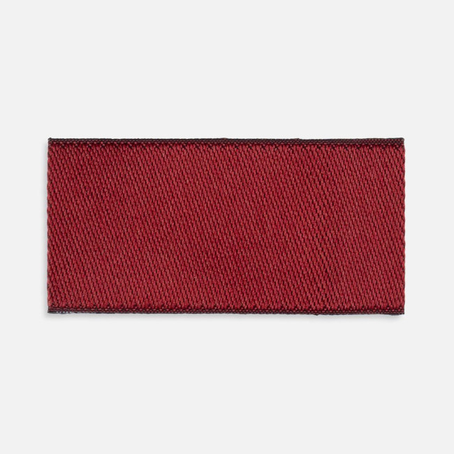 Лейбл тканевый Epsilon, XXS, бордовый