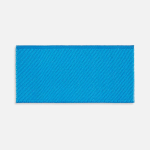 Лейбл тканевый Epsilon, XXS, голубой