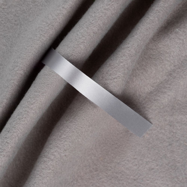 Лента сатиновая Satin 10 S, серая, 10 см