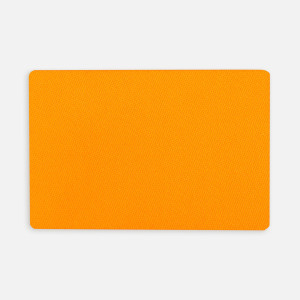 Наклейка тканевая Lunga, L,оранжевый неон