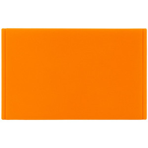 Лейбл из ПВХ Dzeta, ХL, оранжевый неон