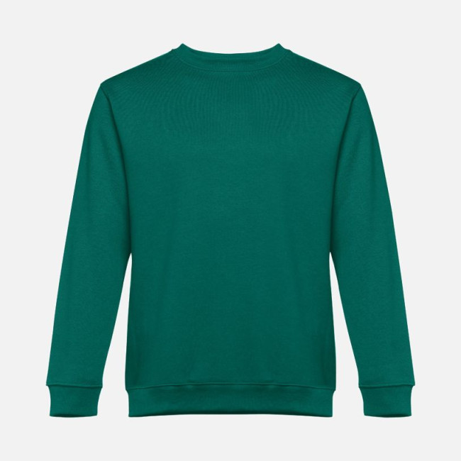 Свитшот унисекс Delta, темно-зеленый