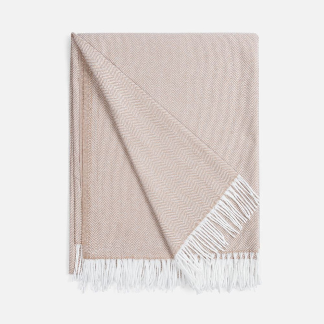 Плед «Гирвас», бежевый