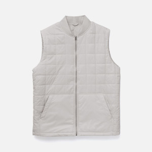 Жилет унисекс Warmbridge, светло-серый