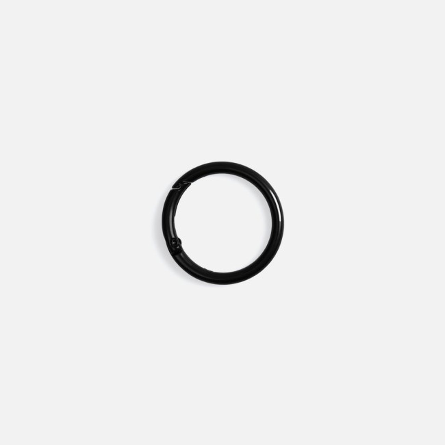 Карабин-кольцо Claus, L, черный