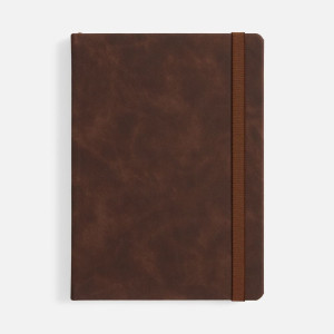 Ежедневник Urban Hard, недатированный, коричневый