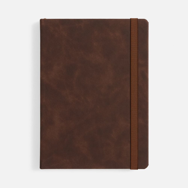 Ежедневник Urban Hard, недатированный, коричневый