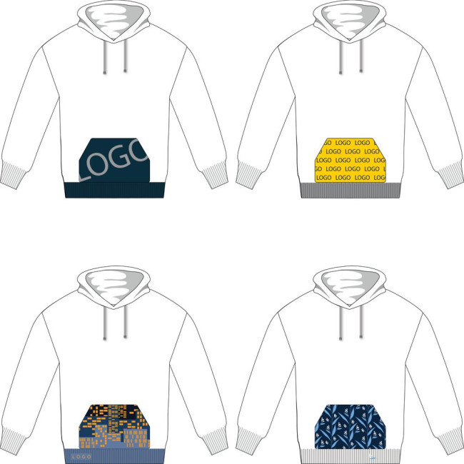 Вязаный карман-кенгуру на заказ Paosy