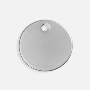 Шильдик металлический Alfa Sirkel, серебристый