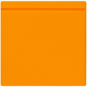 Лейбл из ПВХ Kare, оранжевый неон
