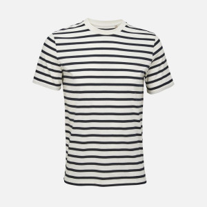 Футболка унисекс Legend, молочно-белая с темно-синим