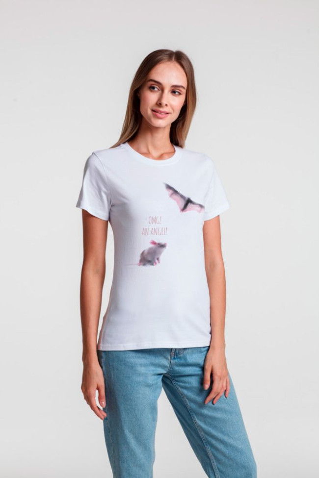 Футболка женская An Angel, белая