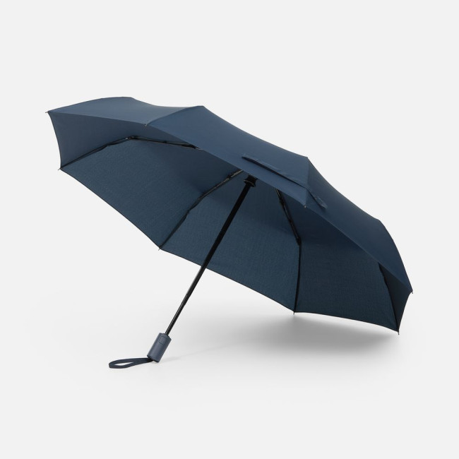 Зонт складной Cloudex, темно-синий