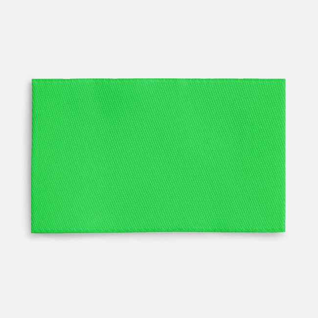 Лейбл тканевый Epsilon, M, зеленый неон