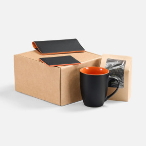 Набор Multimo Tea, черный с оранжевым