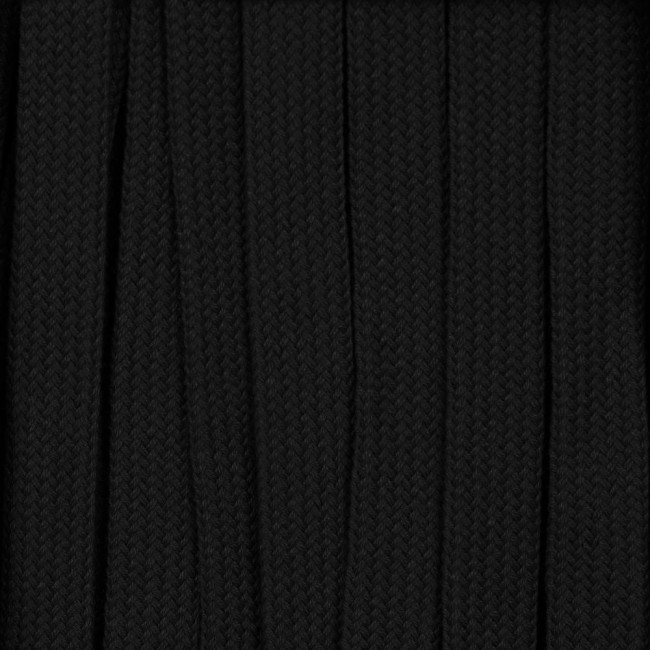 Плоский шнур Cord L, черный, 130 см