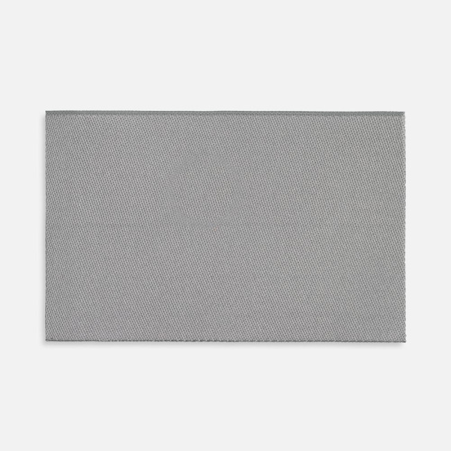 Лейбл тканевый Epsilon, XL, серый