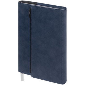 Ежедневник Grace на заказ, недатированный, темно-синий