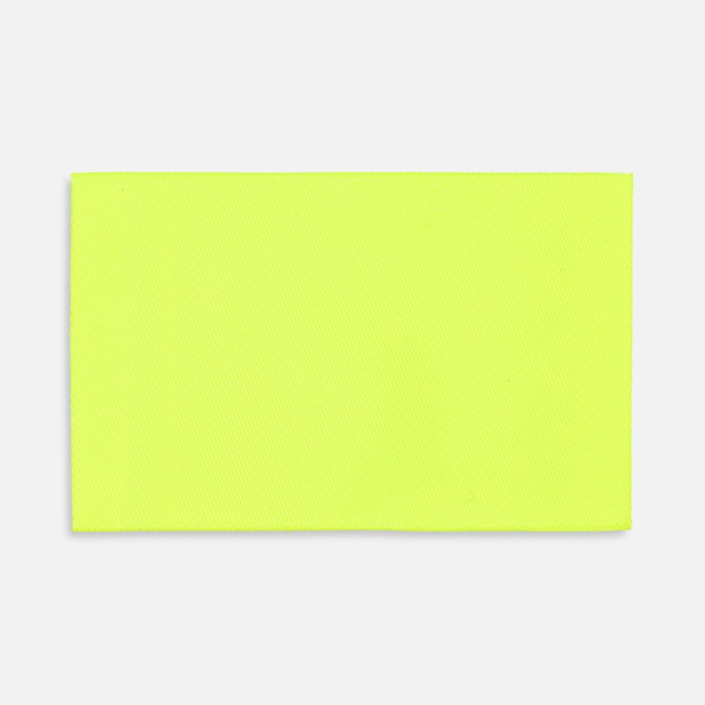 Лейбл тканевый Epsilon, XL, желтый неон