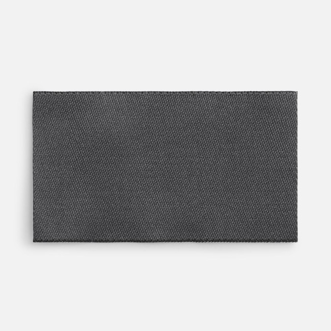 Лейбл тканевый Epsilon, M, темно-серый