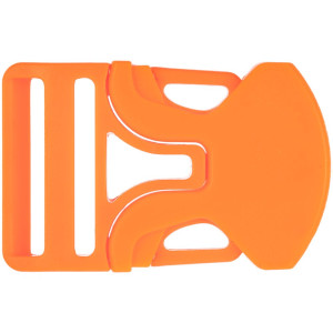 Застежка-пряжка односторонняя Triden, оранжевый неон