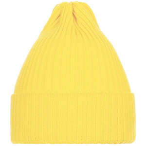 Шапка Yong, светло-желтая