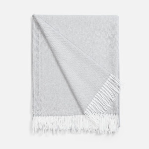 Плед «Гирвас», светло-серый