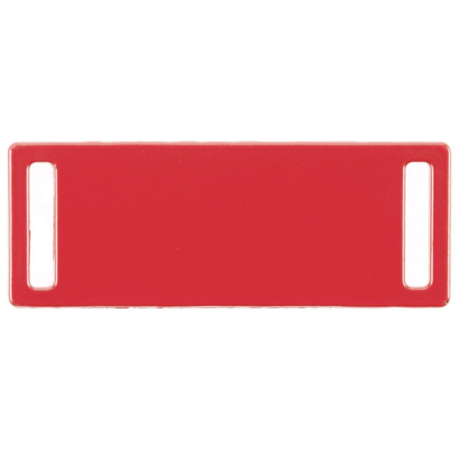 Шильдик металлический Kova, красный
